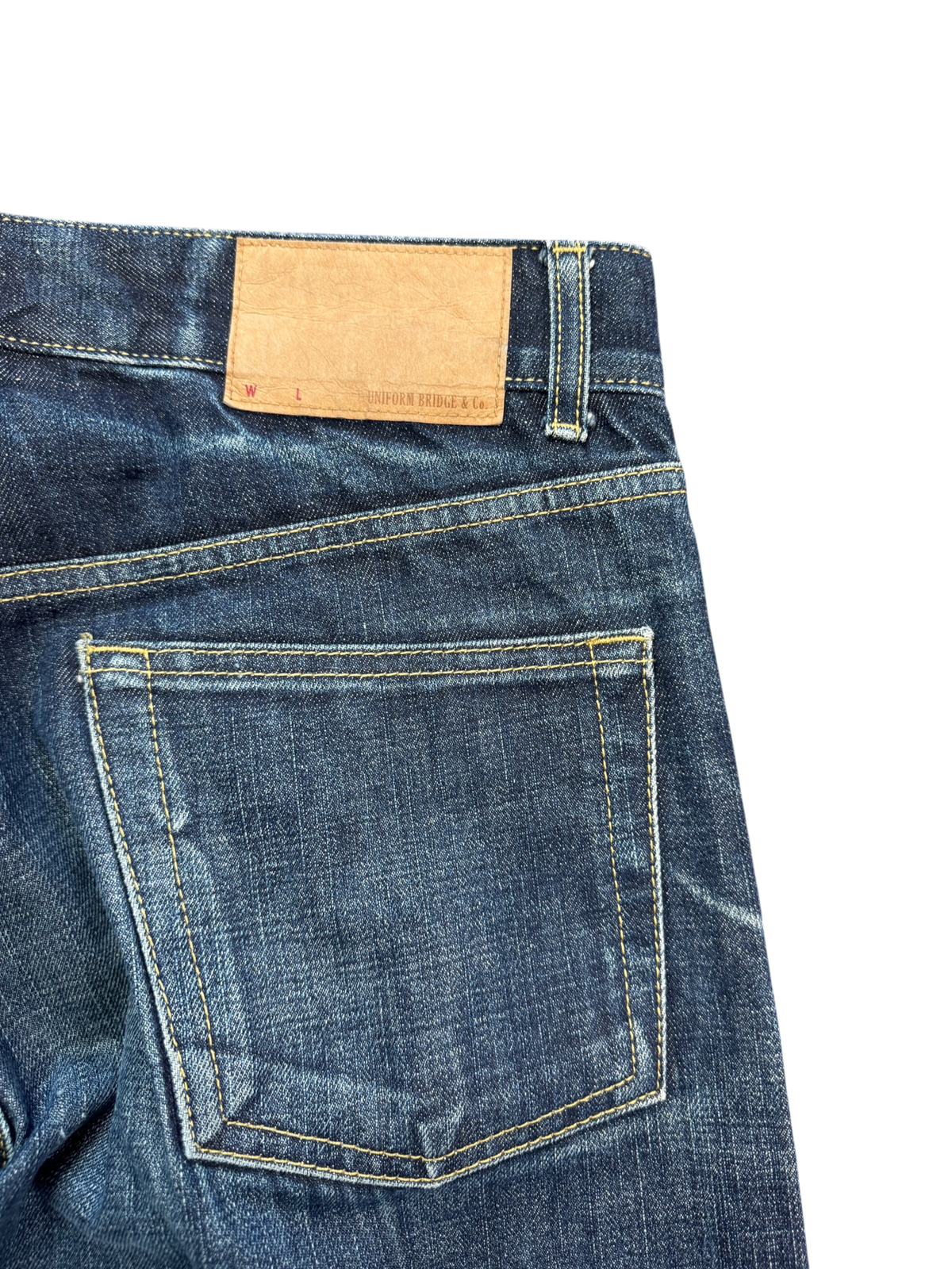 Uniform Bridge&Co Selvedge Straight Loose W31 L32