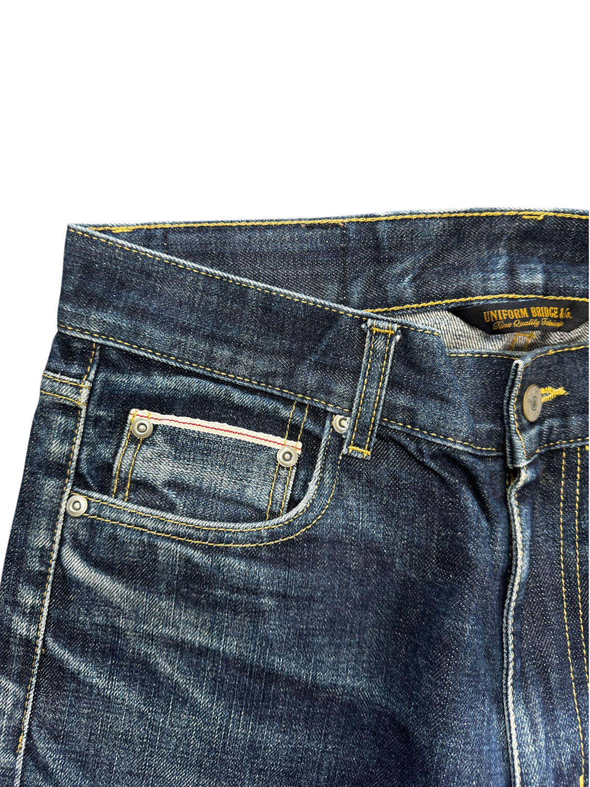 Uniform Bridge&Co Selvedge Straight Loose W31 L32