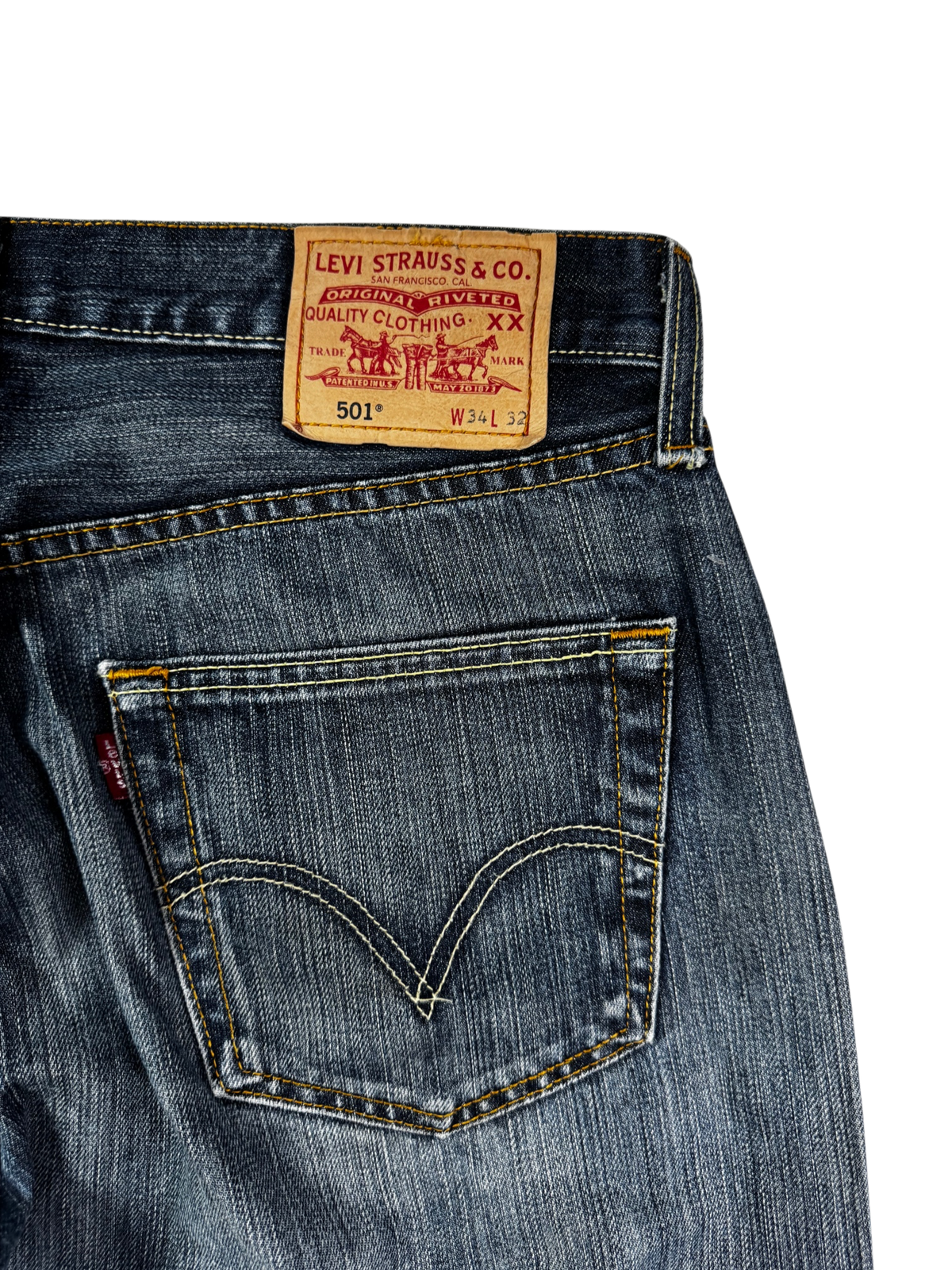 Levis 501 Regular Straight W34 L32