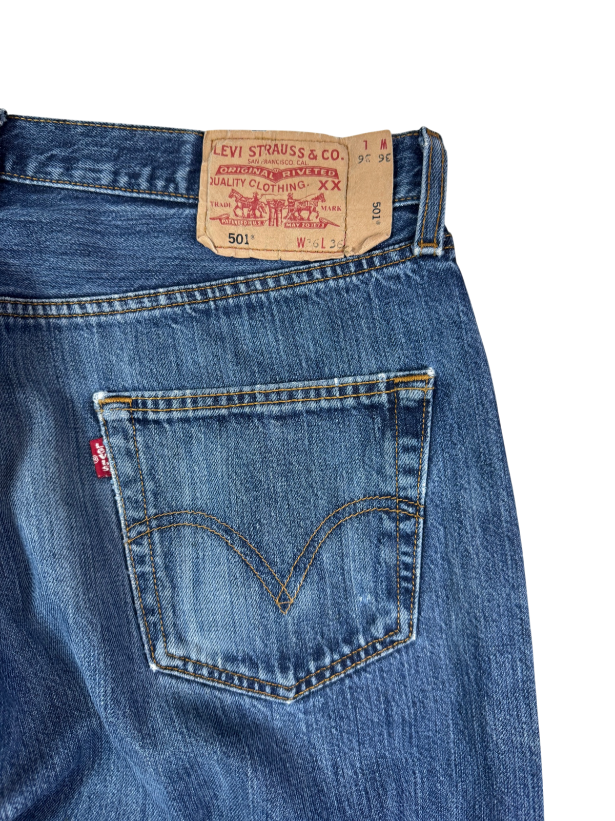 Levis 501 Regular Straight W36 L36