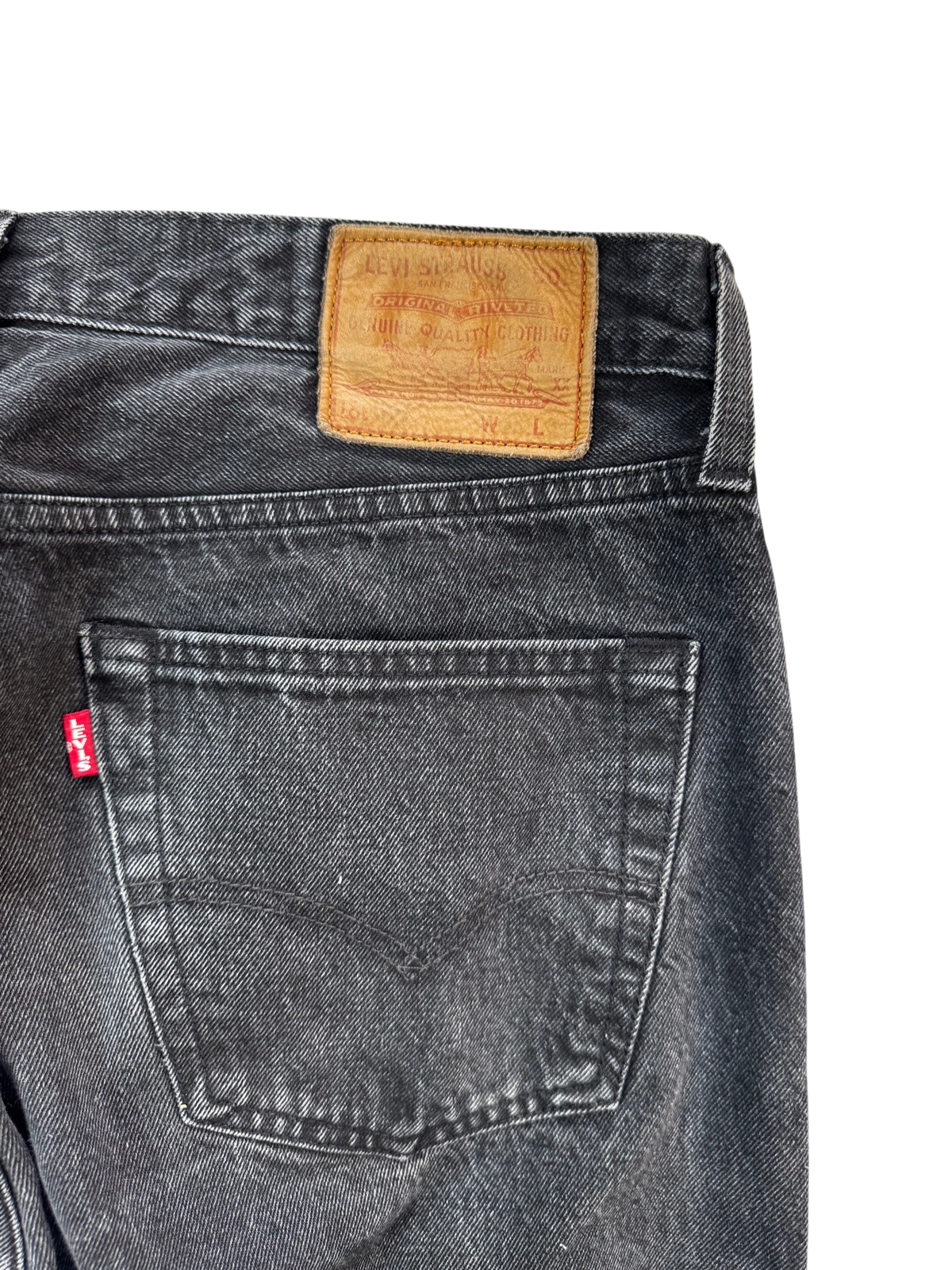 Levis 501 Selvedge Regular Straight W33 L34