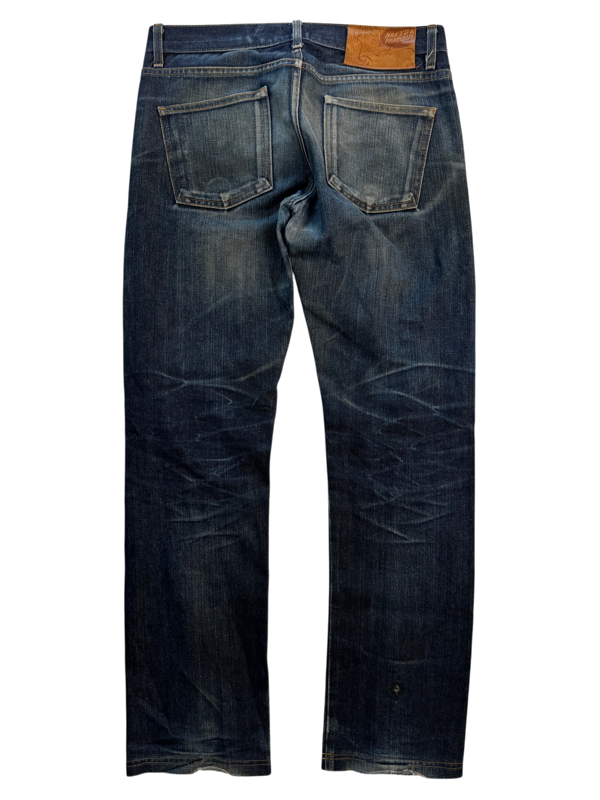 Naked and Famous SkinnyGuy Selvedge Slim Straight W33 L32