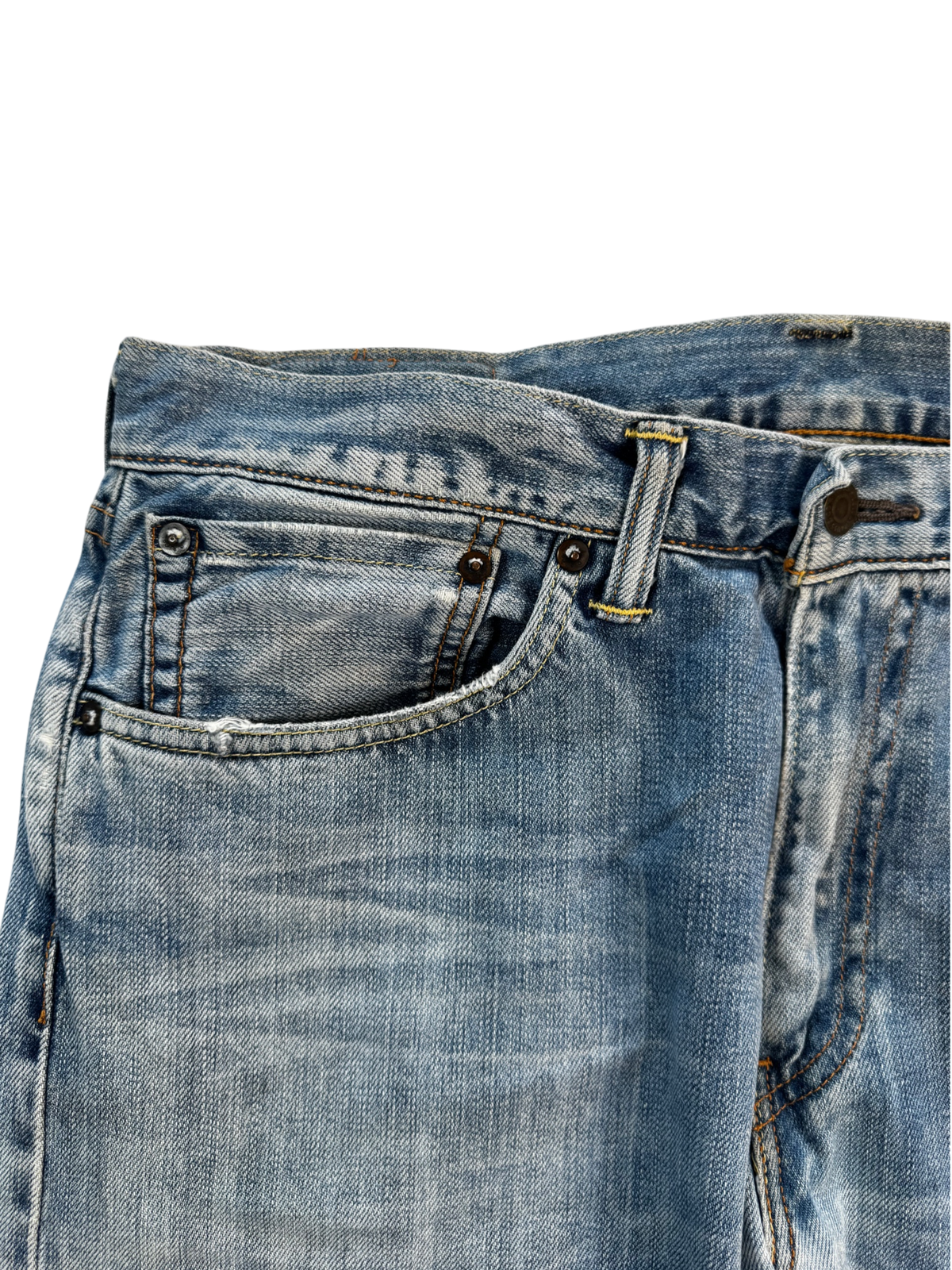 Levis 505 Selvedge Regular Straight W34 L33