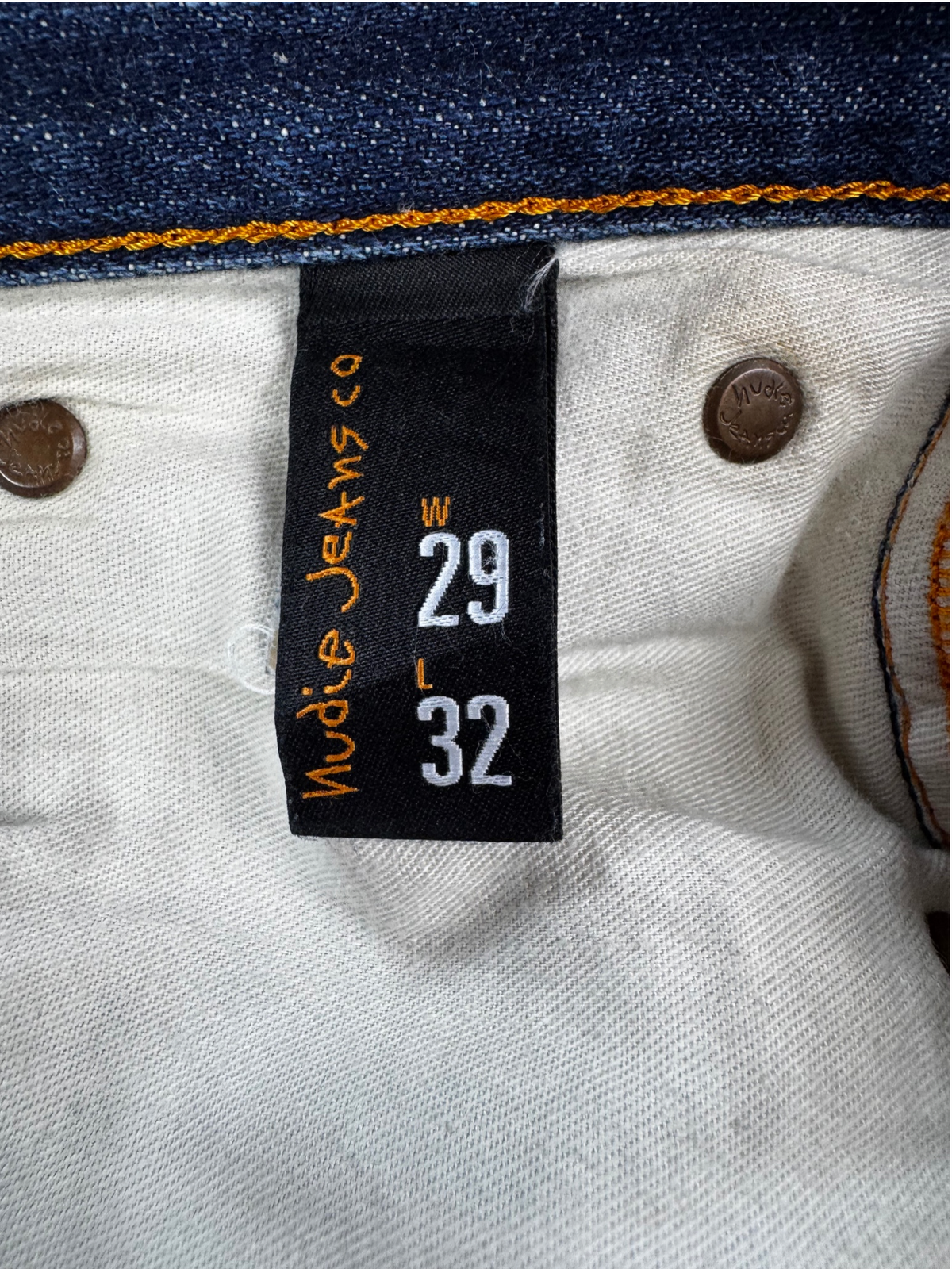 Nudie Jeans Thin Finn Selvedge Slim Tapered W29 L32