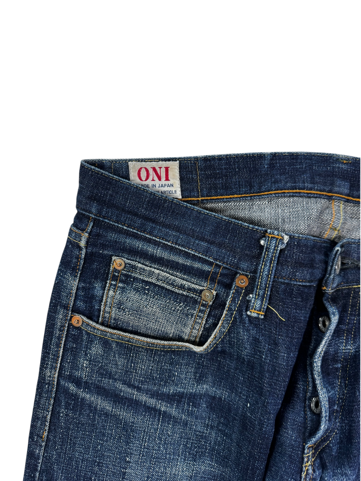 Oni Denim Oni-512 Selvedge Slim Tapered W31 L32