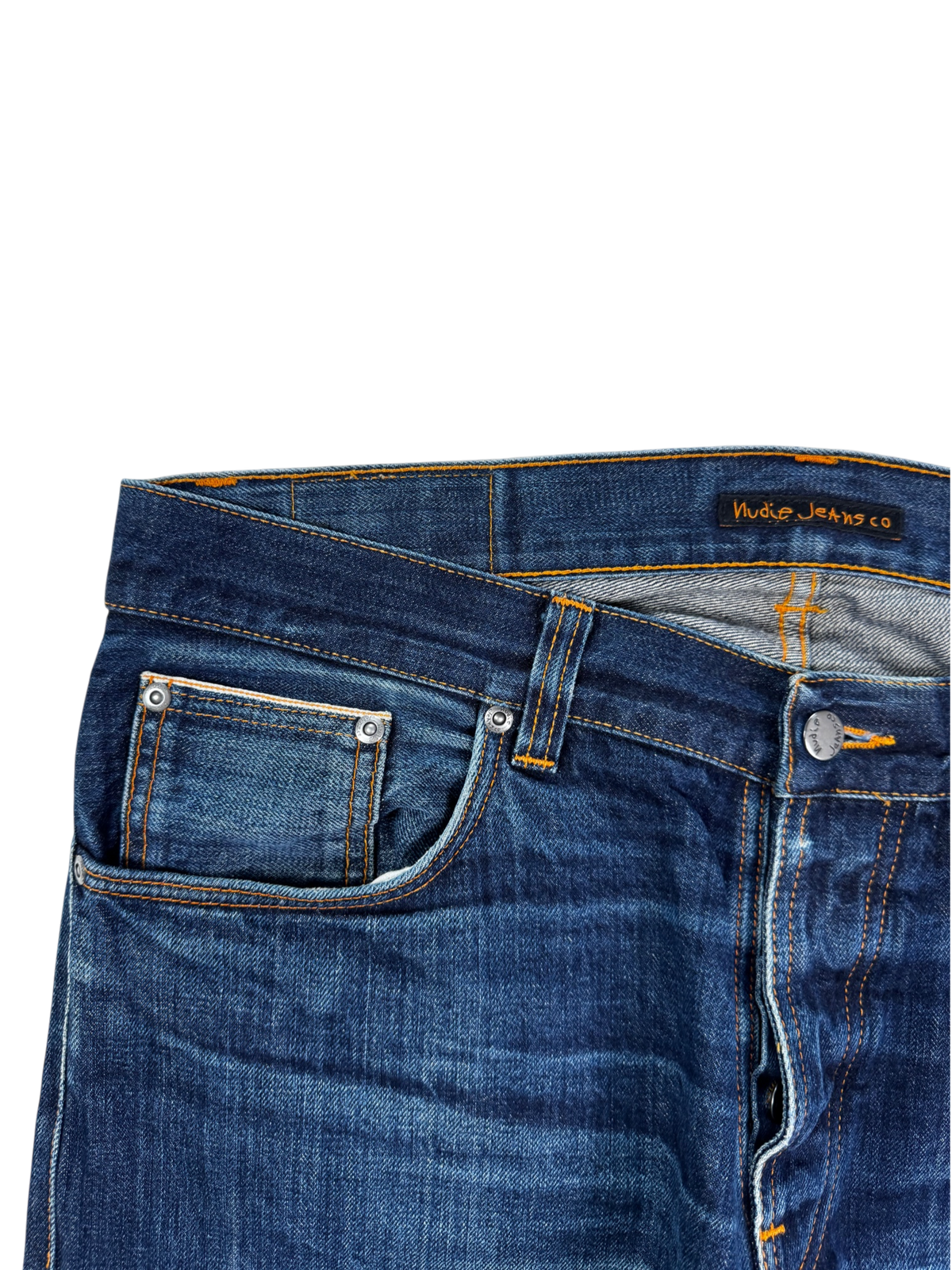 Nudie Jeans Fearless Freddie Selvedge Loose Tapered W34 L34