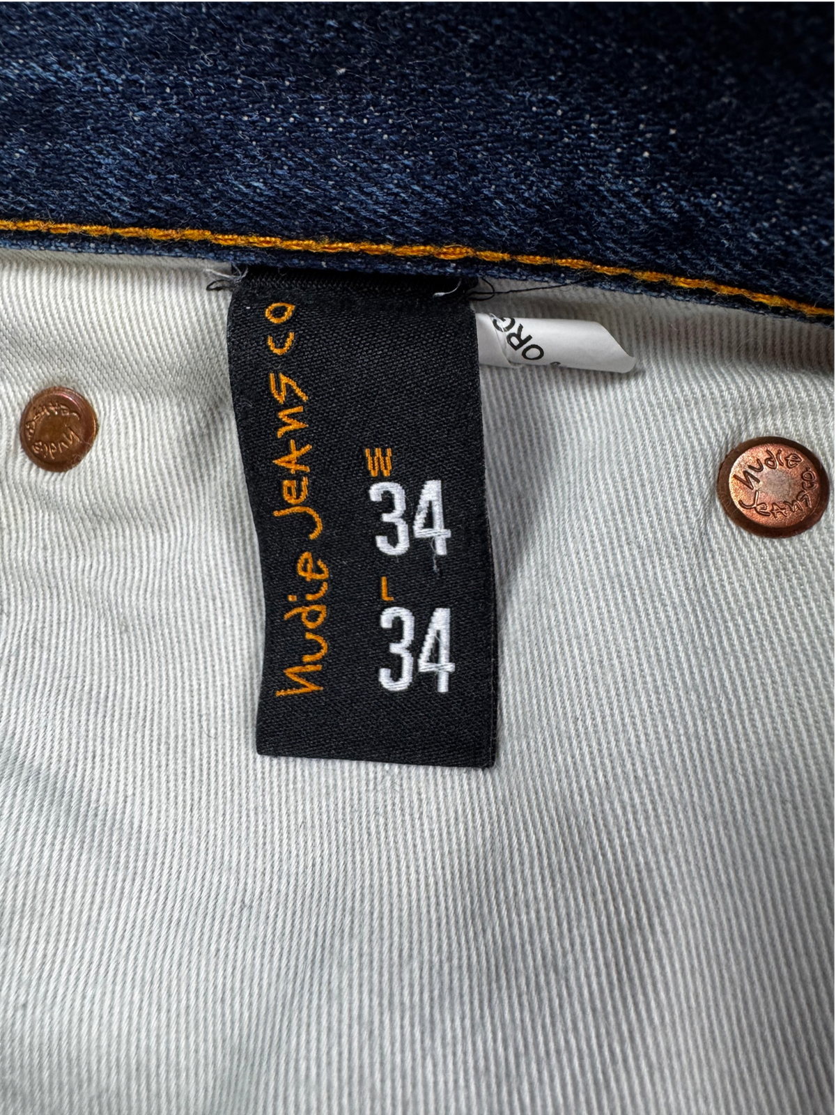 Nudie Jeans Fearless Freddie Selvedge Loose Tapered W34 L34