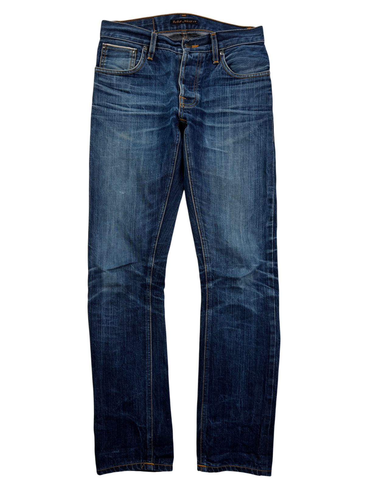 Nudie Jeans Grim Tim Selvedge Slim Straight W29 L32