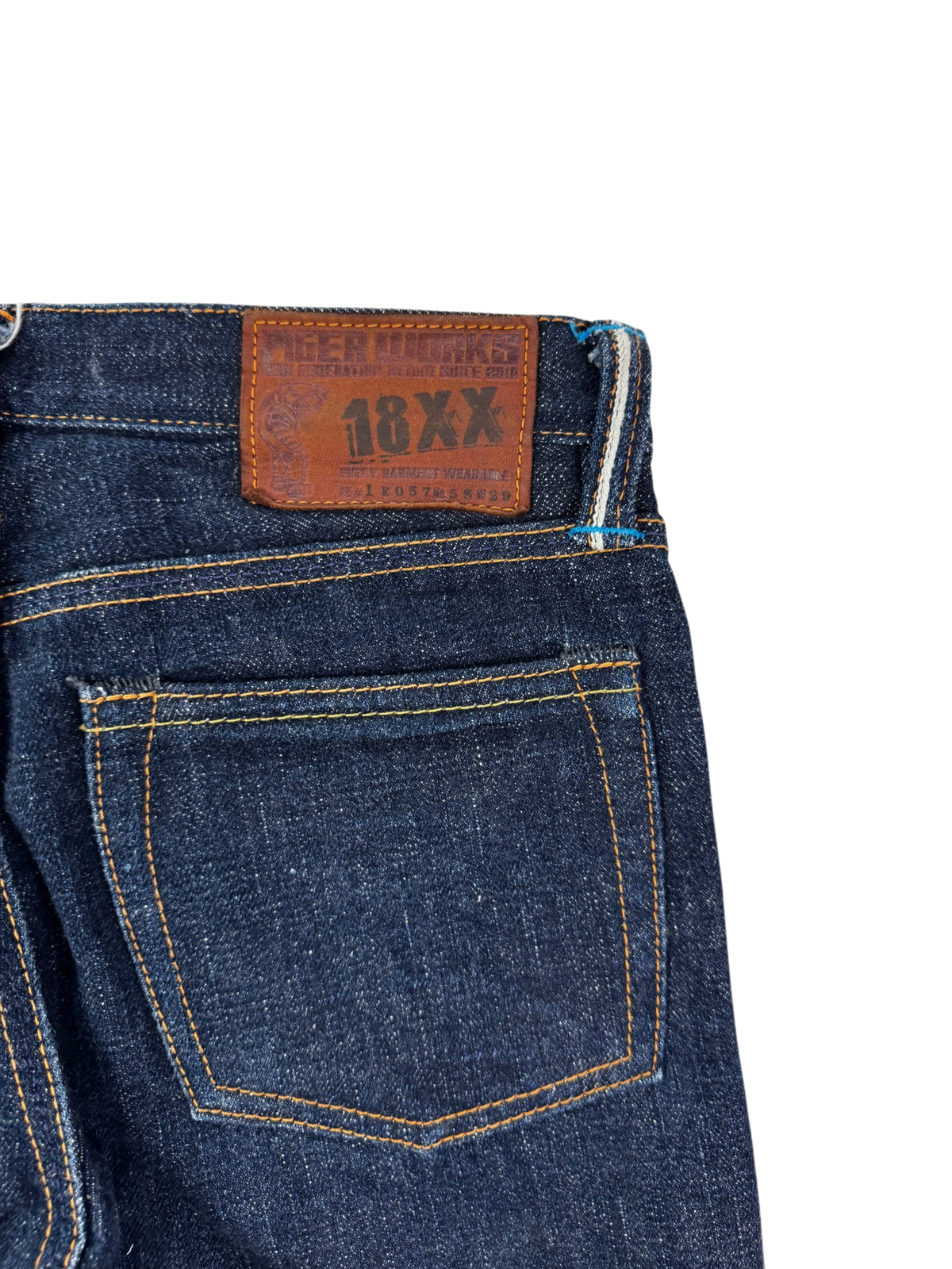 Pigerworks 18XX Selvedge Slim Tapered W29 L28